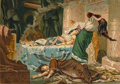 Juan Luna The Death of Cleopatra France oil painting art
